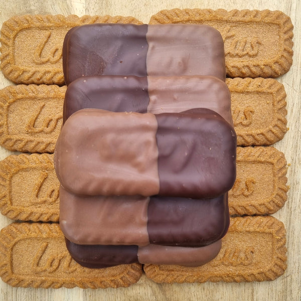 Dipped Biscoff Biscuits